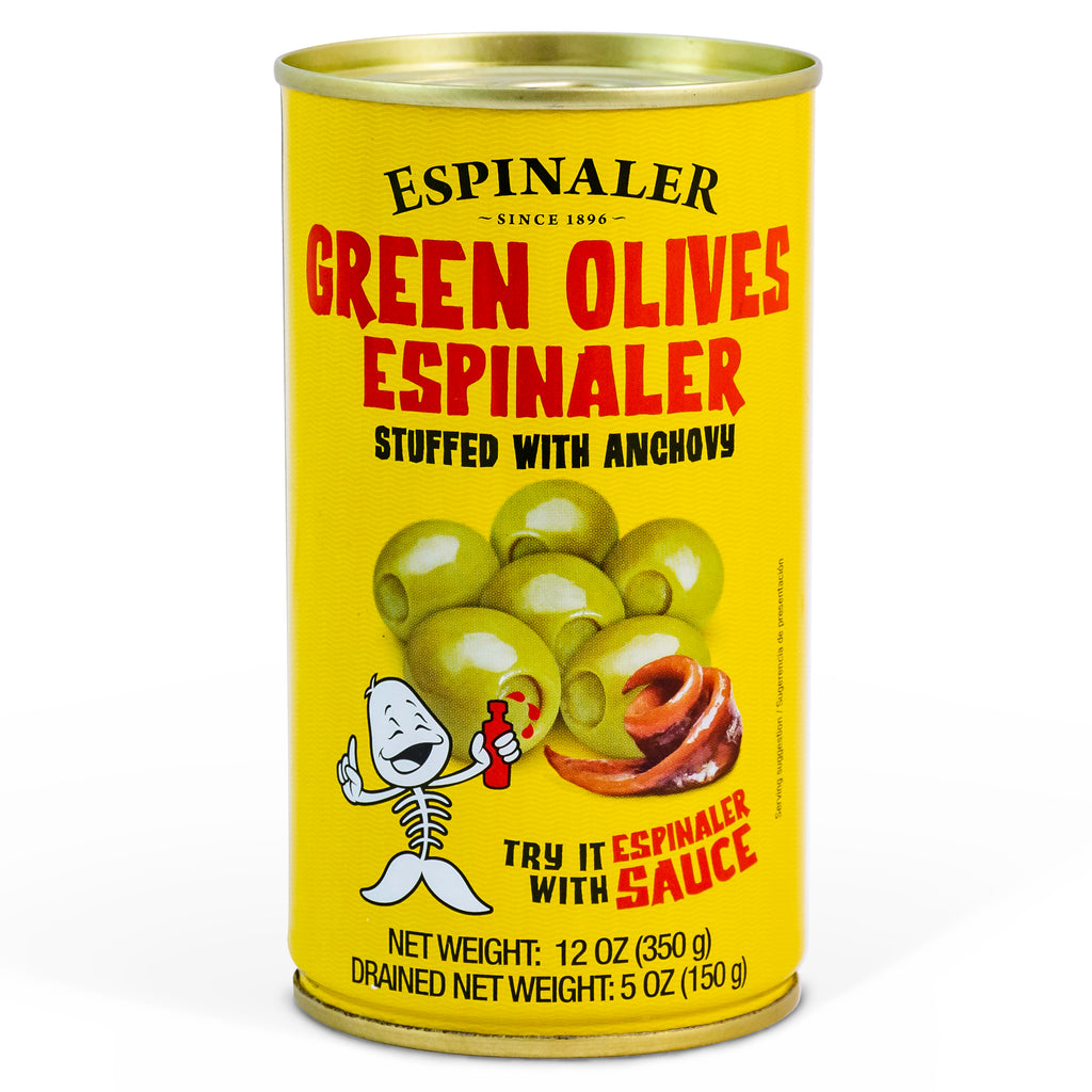 Green Olives Stuffed with Anchovy